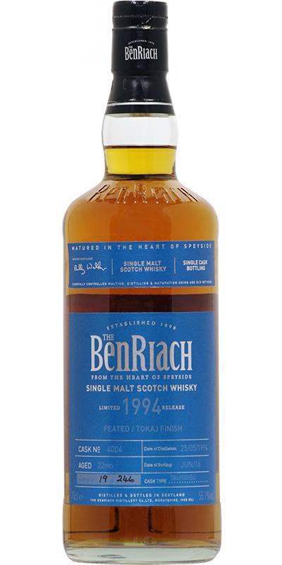 BenRiach 1994 Single Cask Bottling - Batch 13