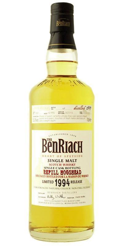 BenRiach 1994 Single Cask Bottling