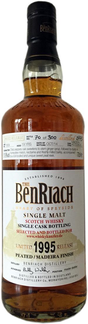 BenRiach 1995 Single Cask Bottling