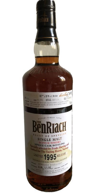 BenRiach 1995 Single Cask Bottling