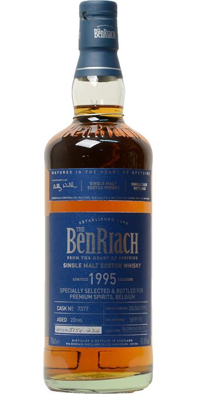 BenRiach 1995 Single Cask Bottling