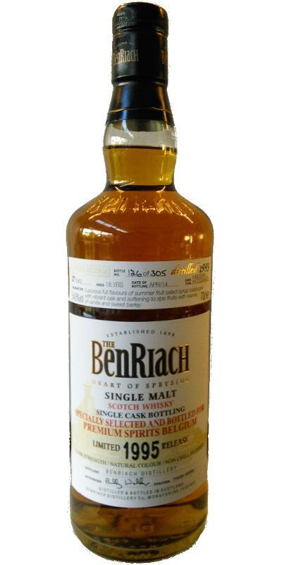 BenRiach 1995 Single Cask Bottling