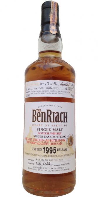 BenRiach 1995 Single Cask Bottling