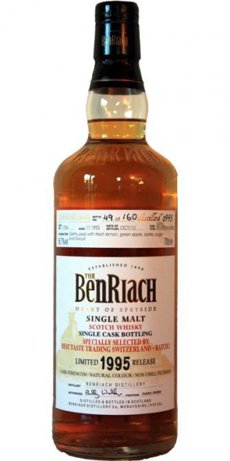 BenRiach 1995 Batch 2