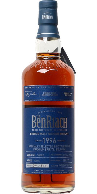 BenRiach 1996 Single Cask Bottling
