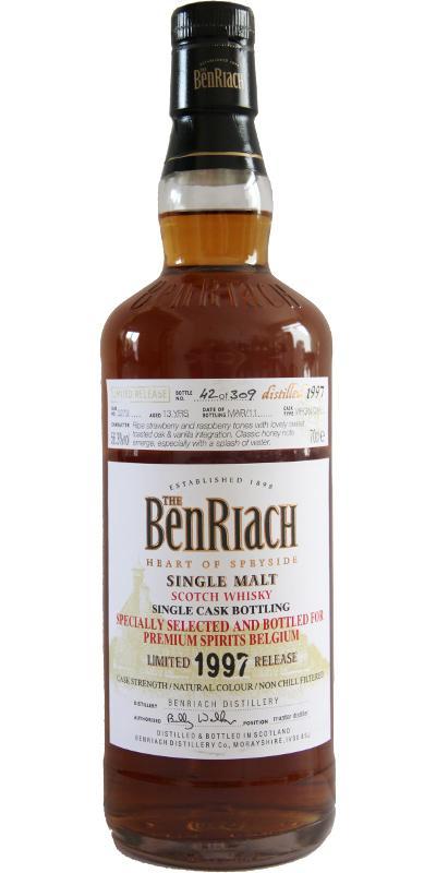BenRiach 1997 Single Cask Bottling