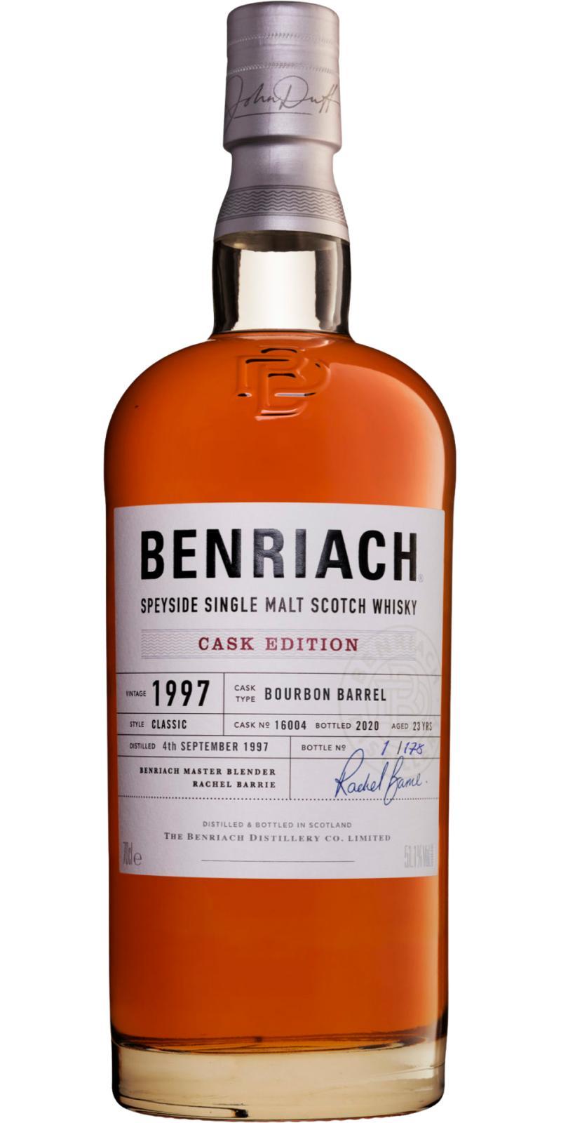 BenRiach 1997 Cask Edition