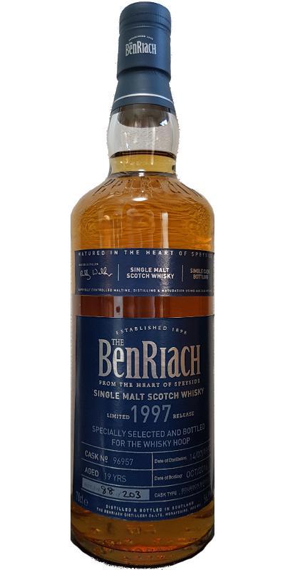 BenRiach 1997 Single Cask Bottling