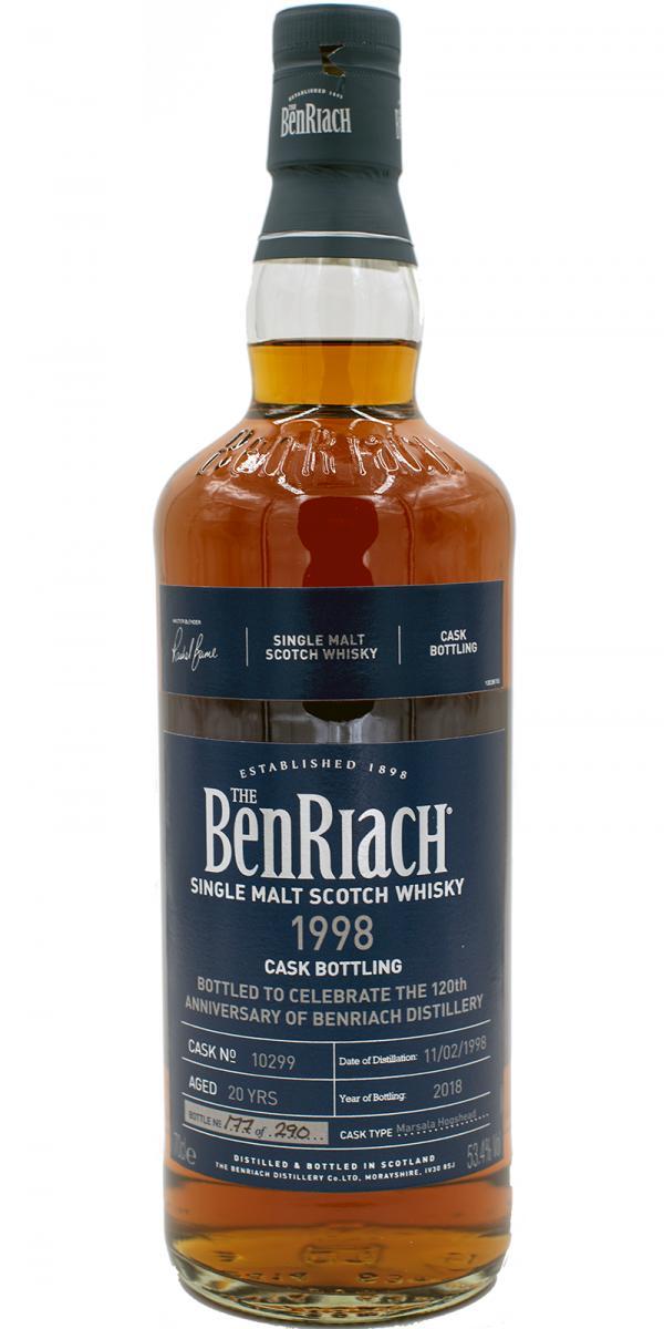BenRiach 1998 Single Cask Bottling