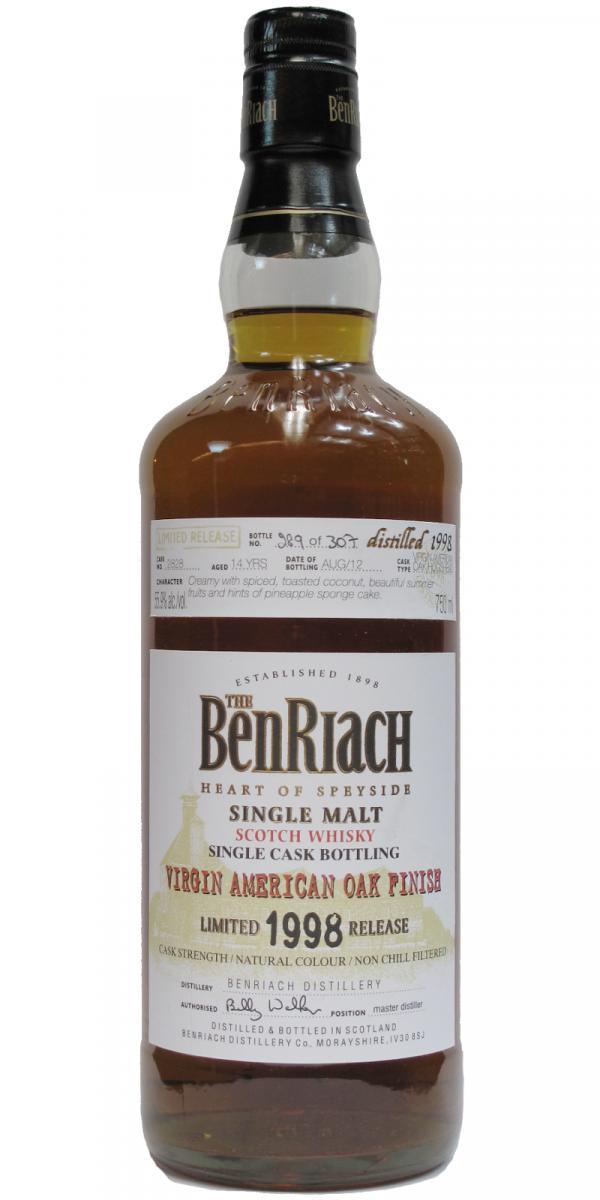 BenRiach 1998 Single Cask Bottling