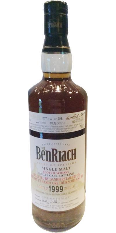 BenRiach 1999 Single Cask Bottling