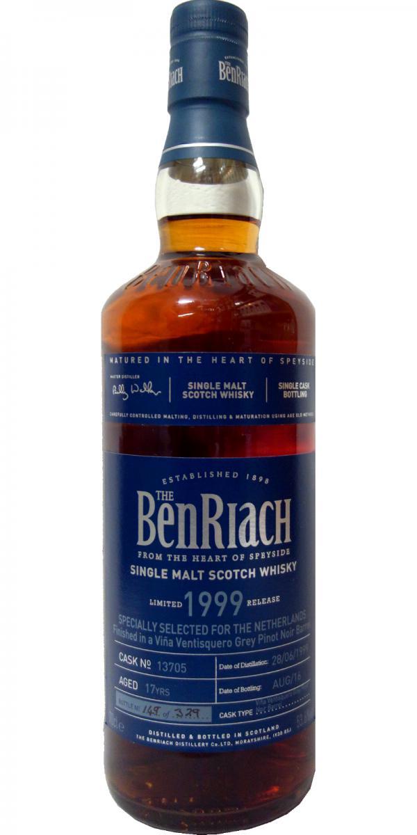 BenRiach 1999 Single Cask Bottling