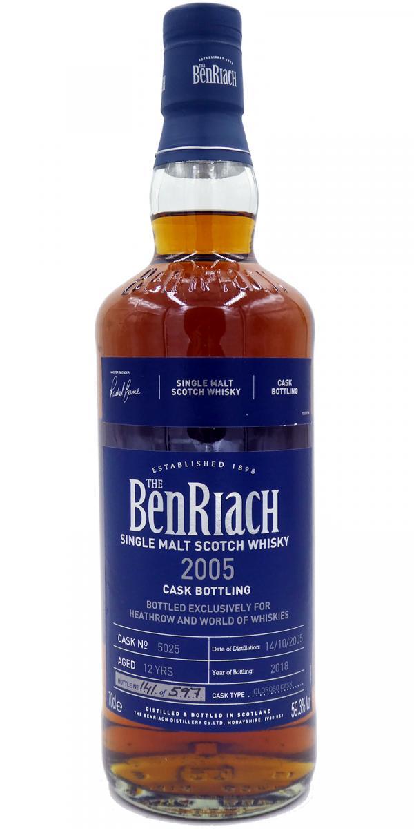 BenRiach 2005 Single Cask Bottling