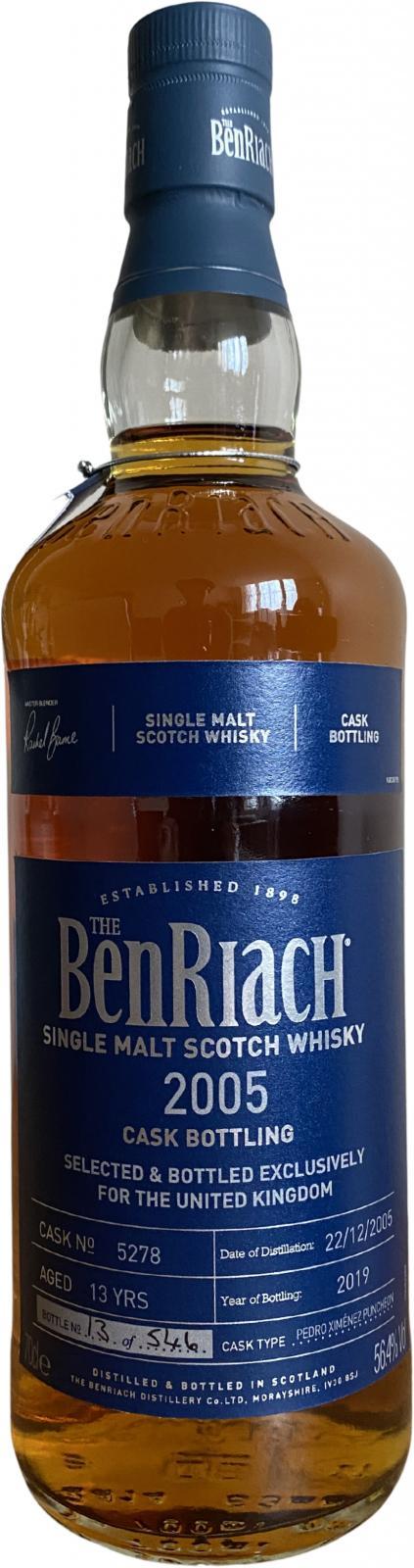 BenRiach 2005 Cask Bottling