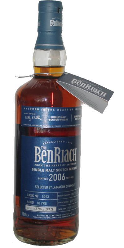 BenRiach 2006 Single Cask Bottling