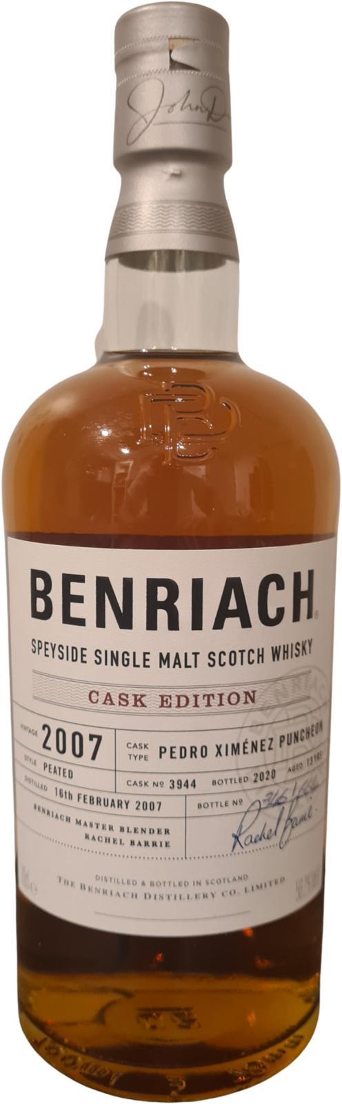 BenRiach 2007 Cask Edition