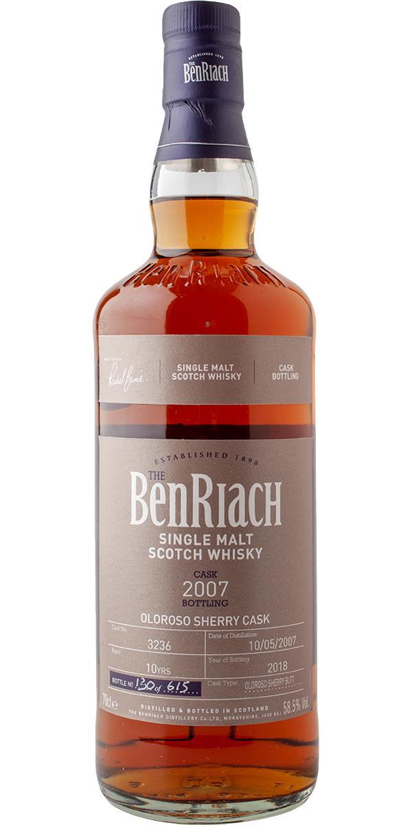 BenRiach 2007 Single Cask Bottling - Batch 15