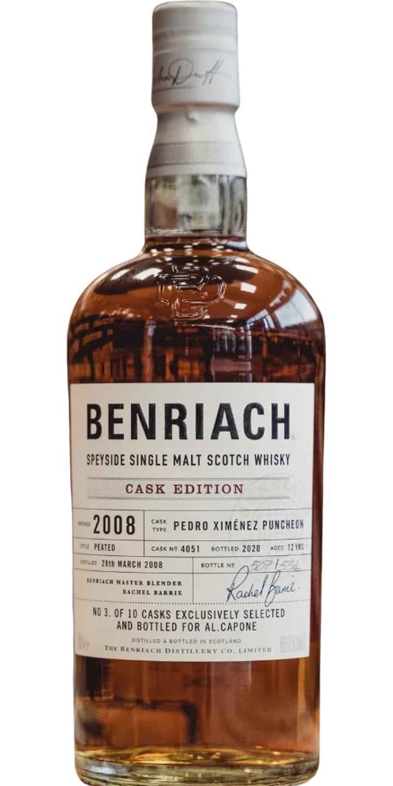 BenRiach 2008 Cask Edition