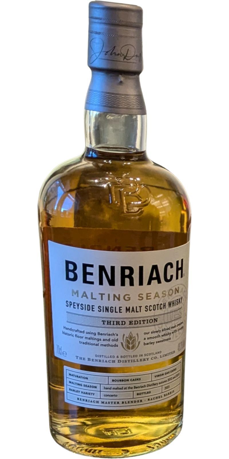 BenRiach Malting Season Third Edition