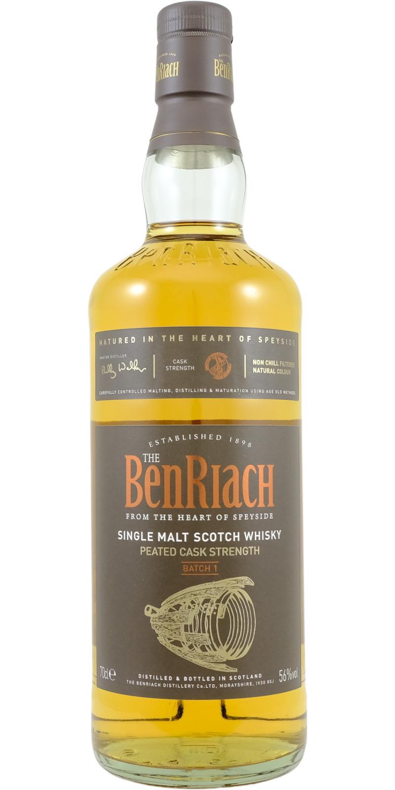BenRiach Peated Cask Strength
