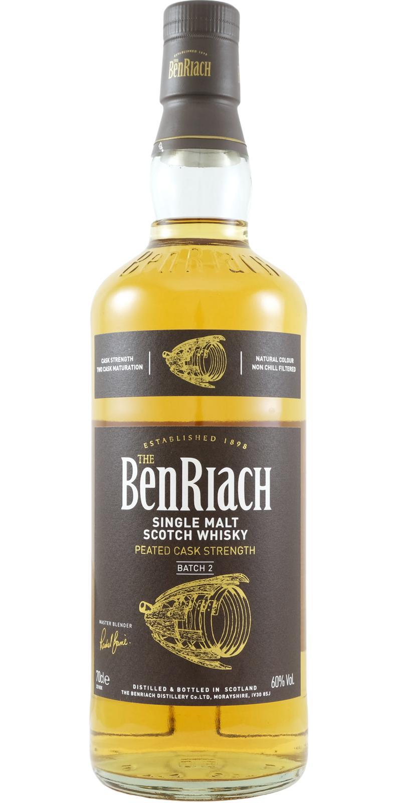 BenRiach Peated Cask Strength