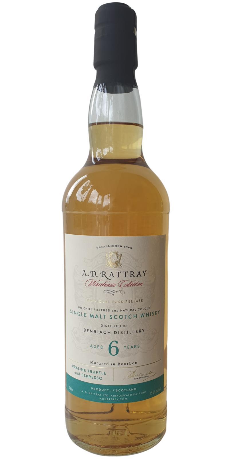 BenRiach 06-year-old DR Warehouse Collection