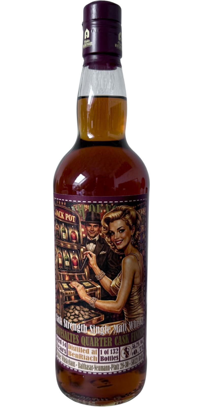 BenRiach 14-year-old BW A Dream of Scotland - Casino Series