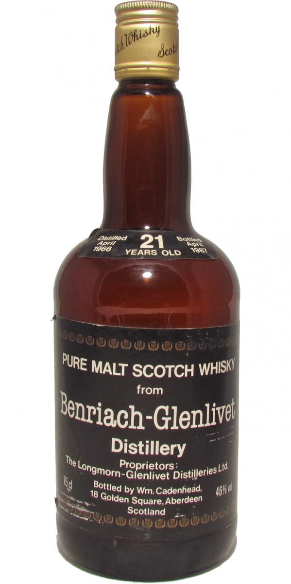 BenRiach 1966 CA Dumpy Bottle