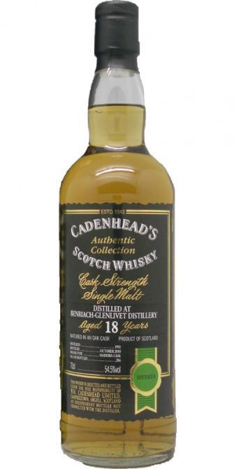 BenRiach 1992 CA Authentic Collection