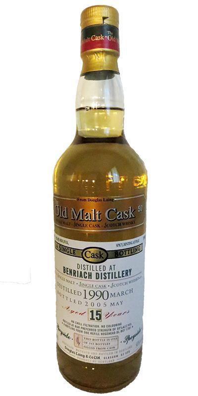 BenRiach 1990 DL The Old Malt Cask