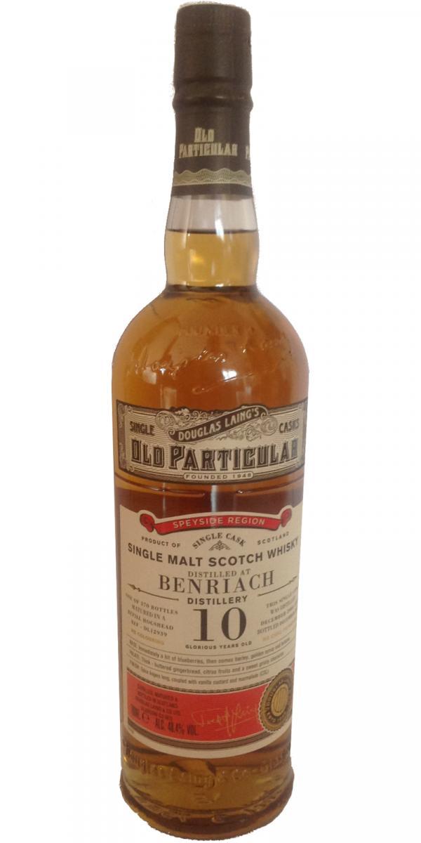 BenRiach 2008 DL Old Particular