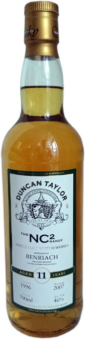BenRiach 1996 DT NC² Range
