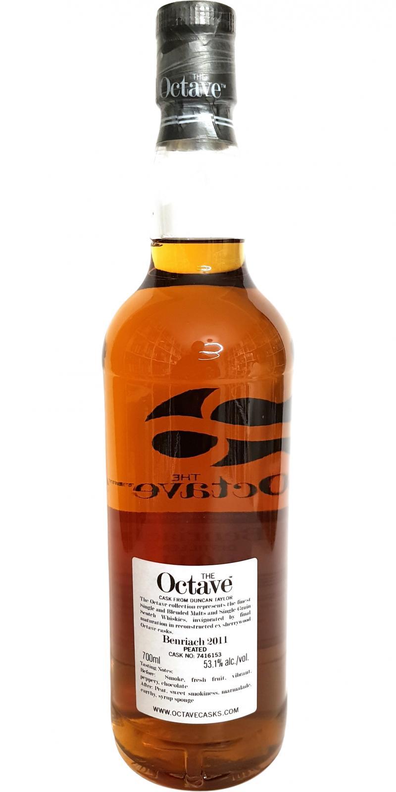 BenRiach 2011 DT The Octave