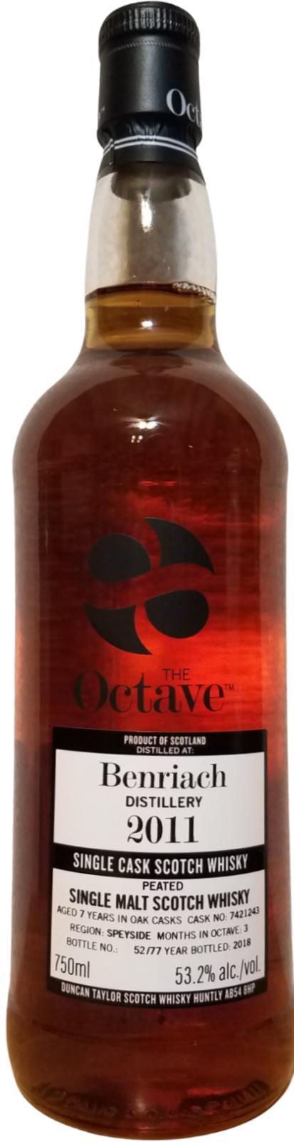 BenRiach 2011 DT The Octave