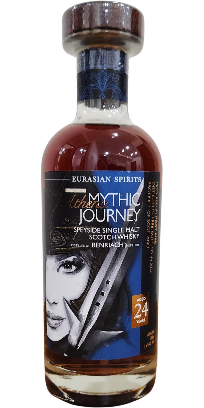 BenRiach 1996 ElAb Mythic Journey