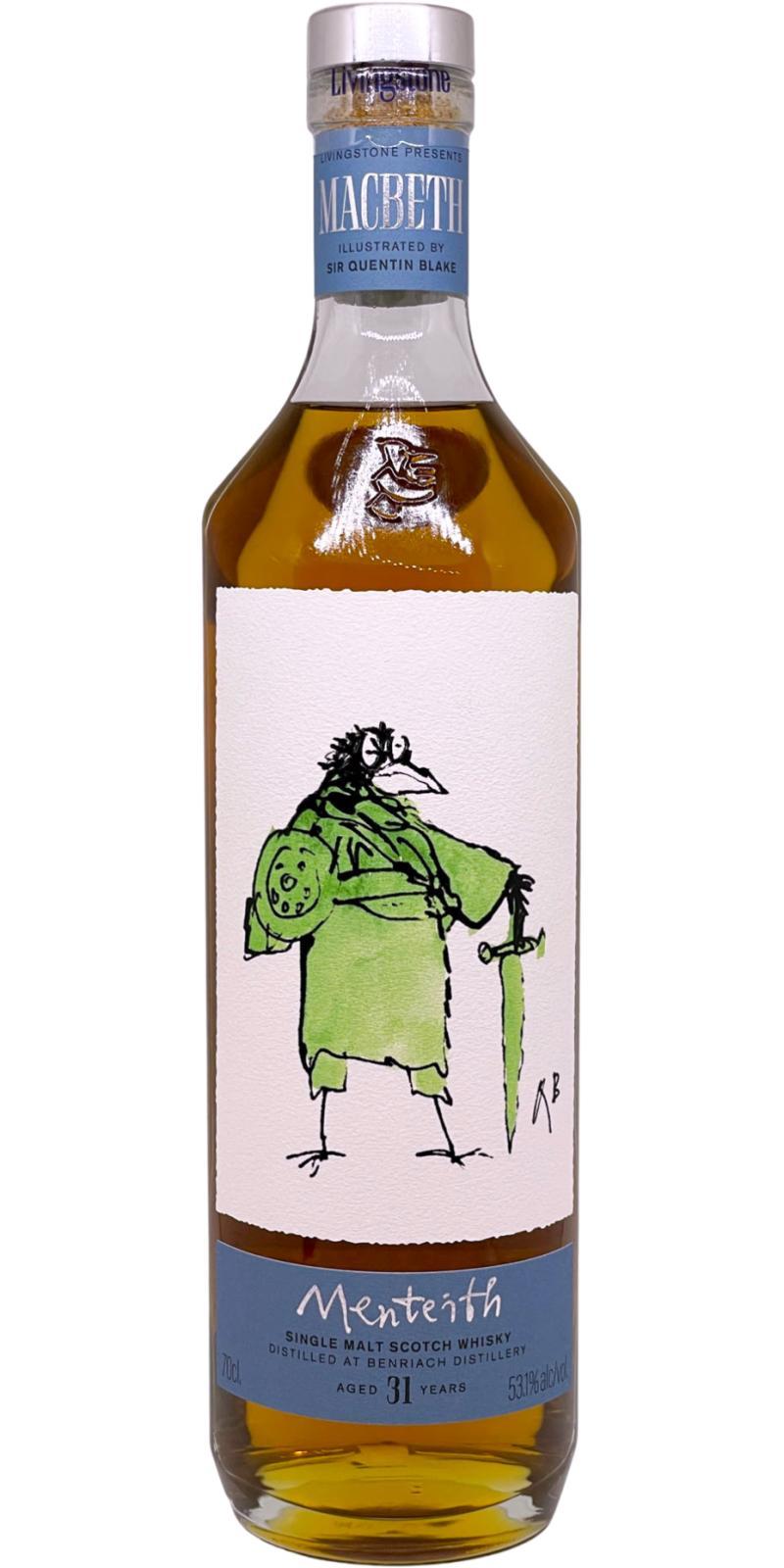 BenRiach 31-year-old ElD Macbeth: Act One - The Thanes