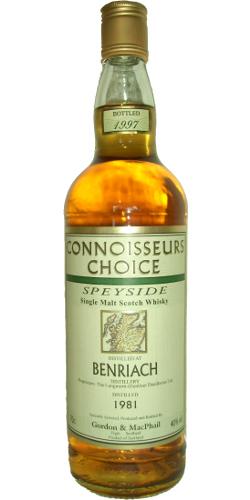 BenRiach 1981 GM Connoisseurs Choice