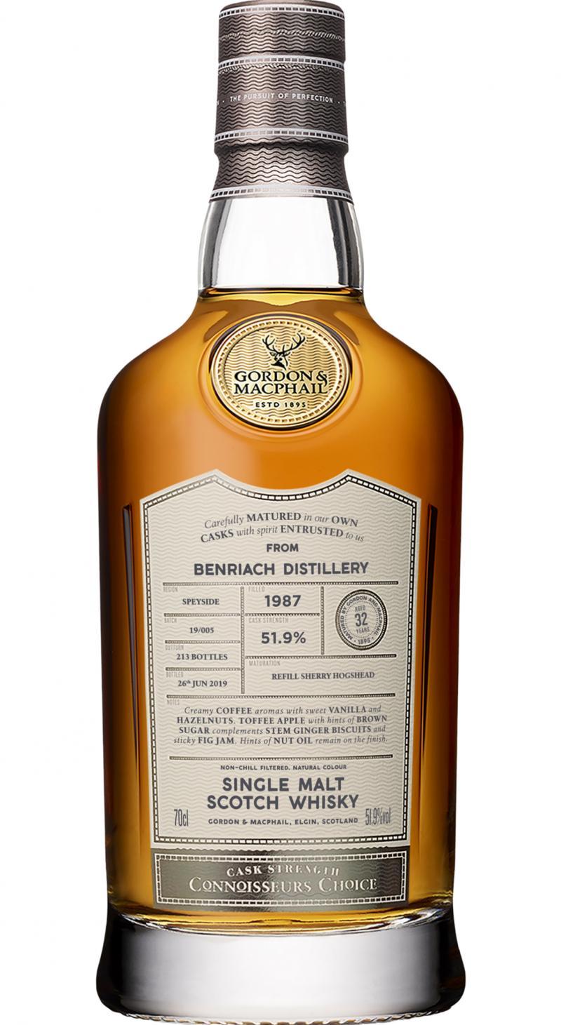 BenRiach 1987 GM Connoisseurs Choice - Cask Strength