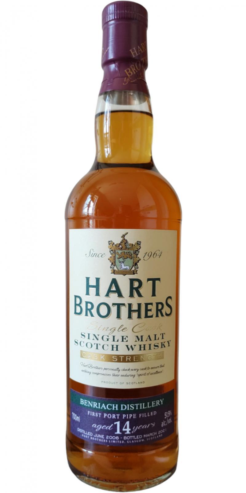 BenRiach 2006 HB Cask Strength