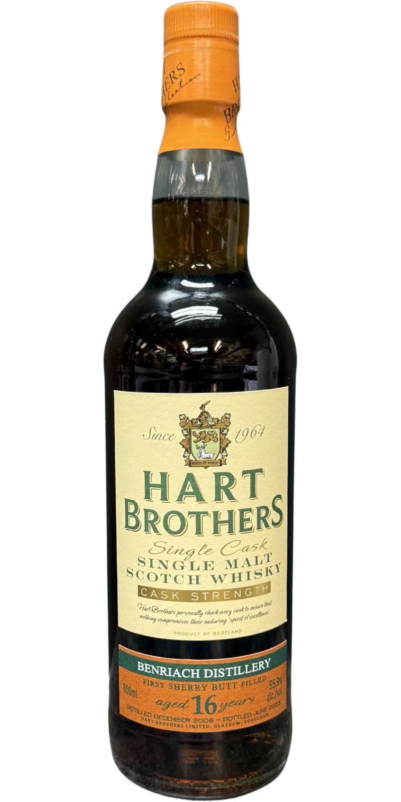 BenRiach 2008 HB Single Cask