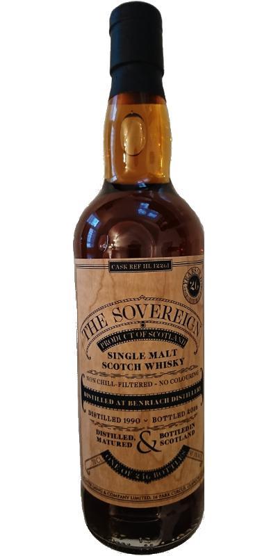 BenRiach 1990 HL The Sovereign