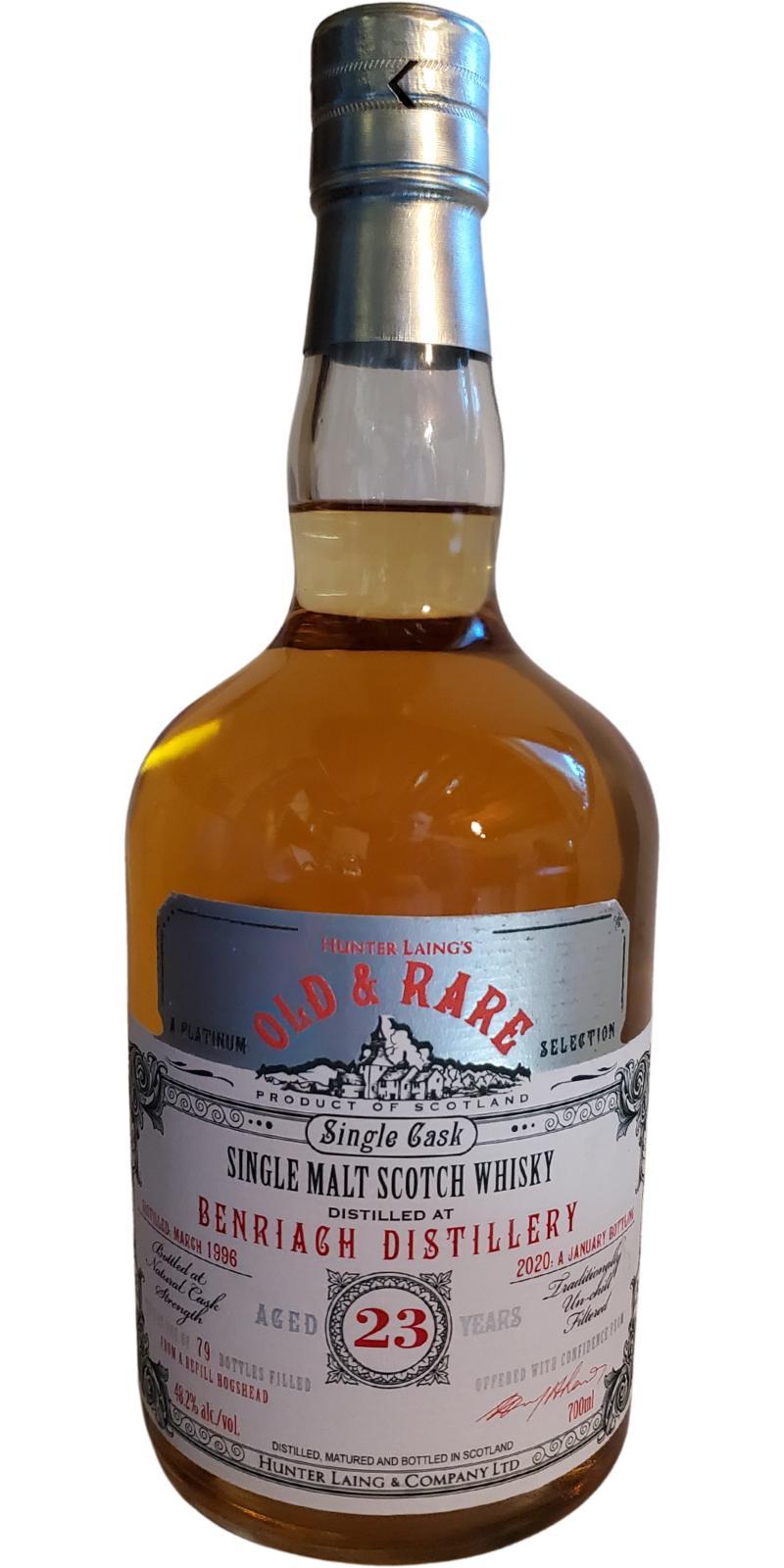 BenRiach 1996 HL Old & Rare - A Platinum Selection