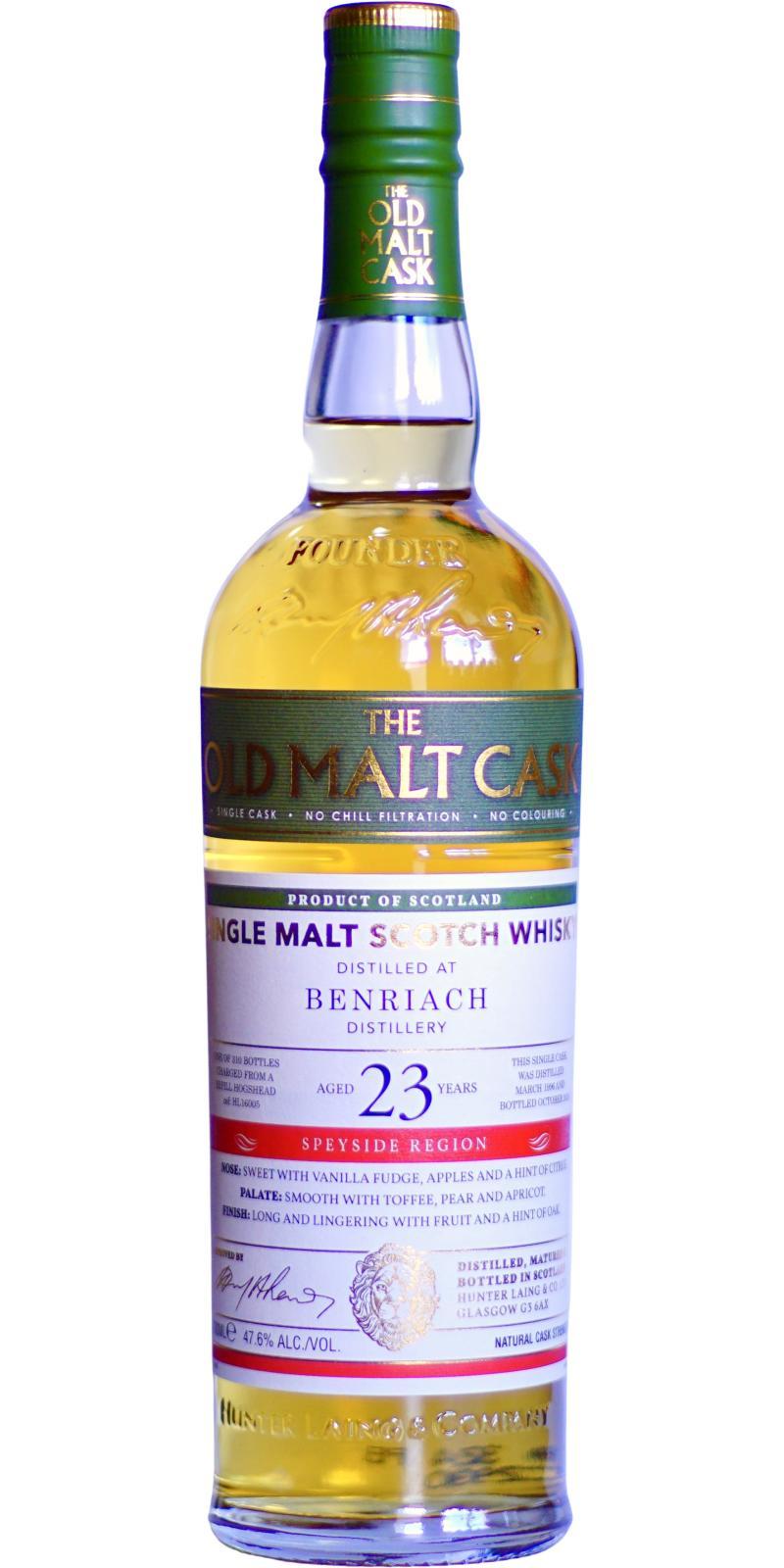 BenRiach 1996 HL The Old Malt Cask