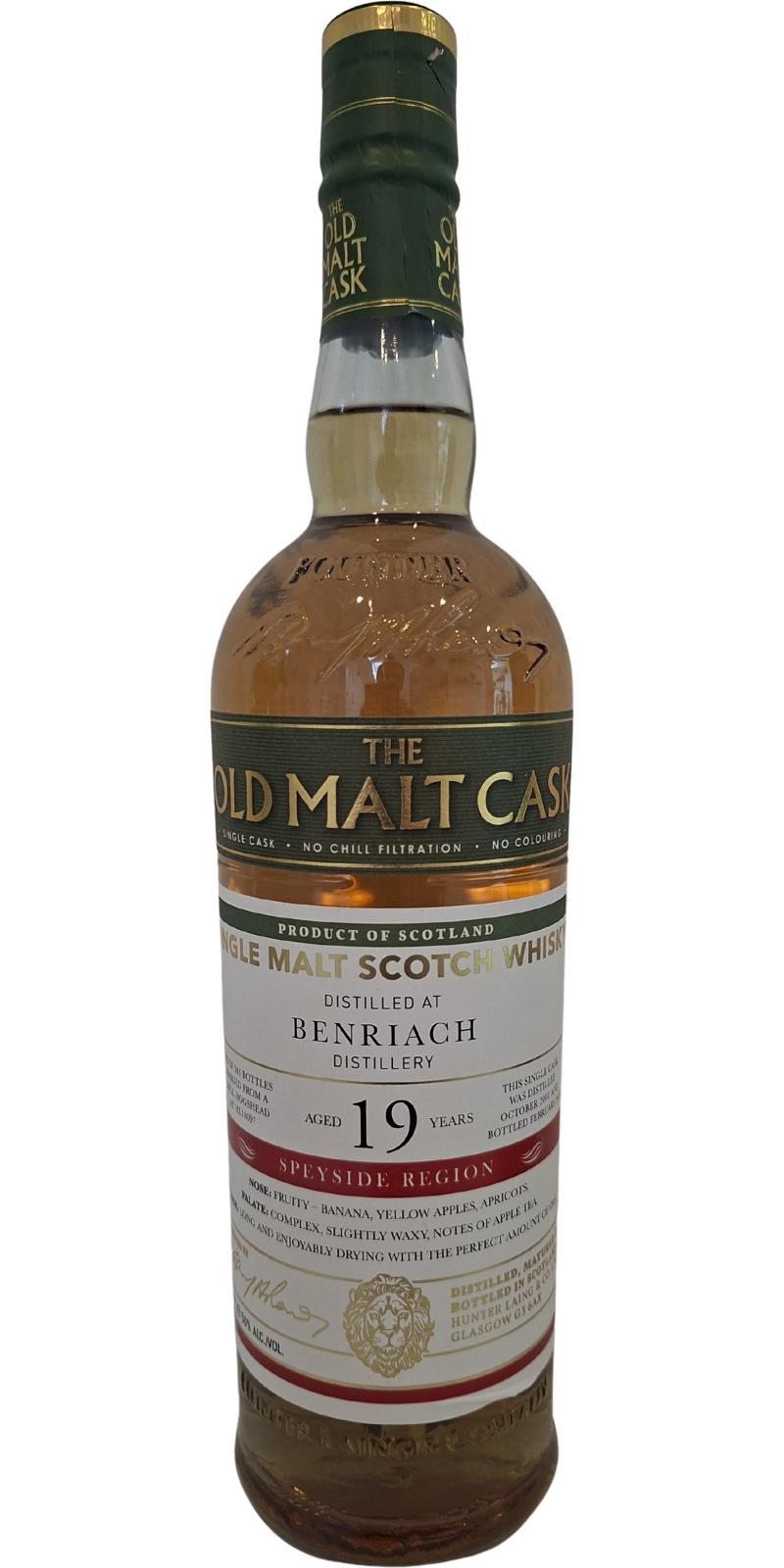 BenRiach 2001 HL The Old Malt Cask