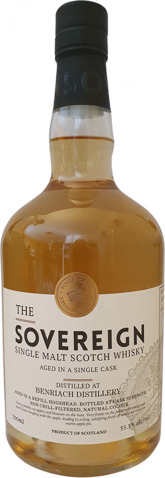 BenRiach 2001 HL The Sovereign