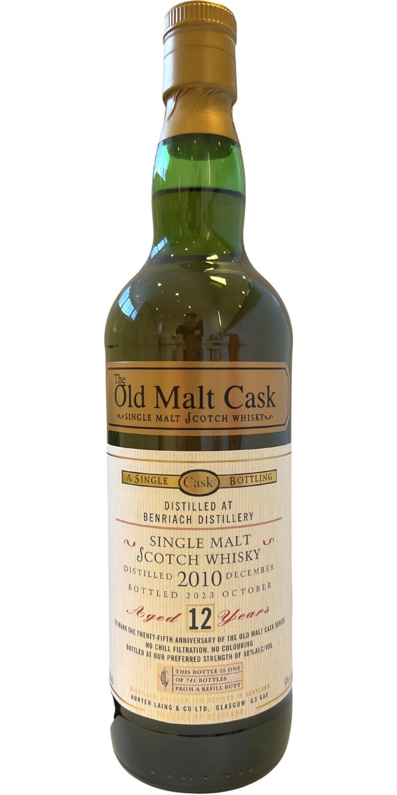 BenRiach 2010 HL The Old Malt Cask - 25th Anniversary