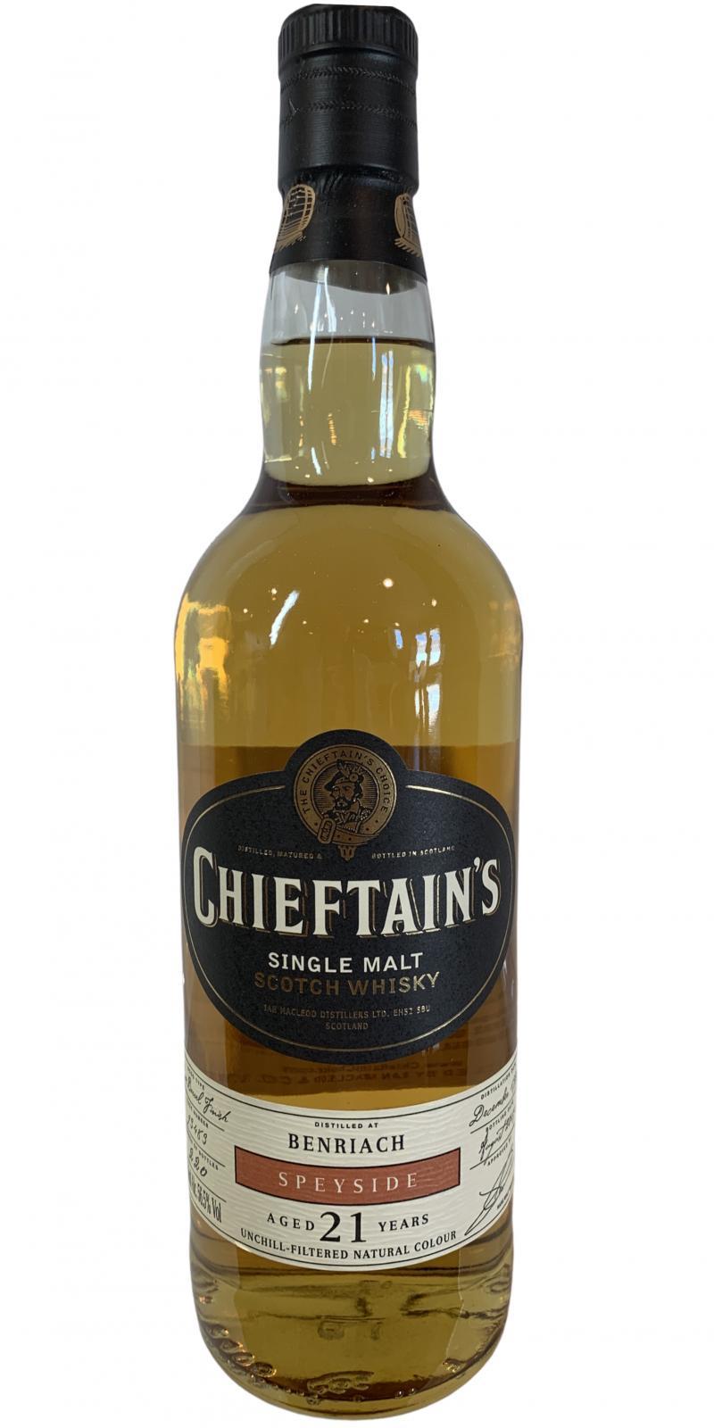BenRiach 1997 IM Chieftain's