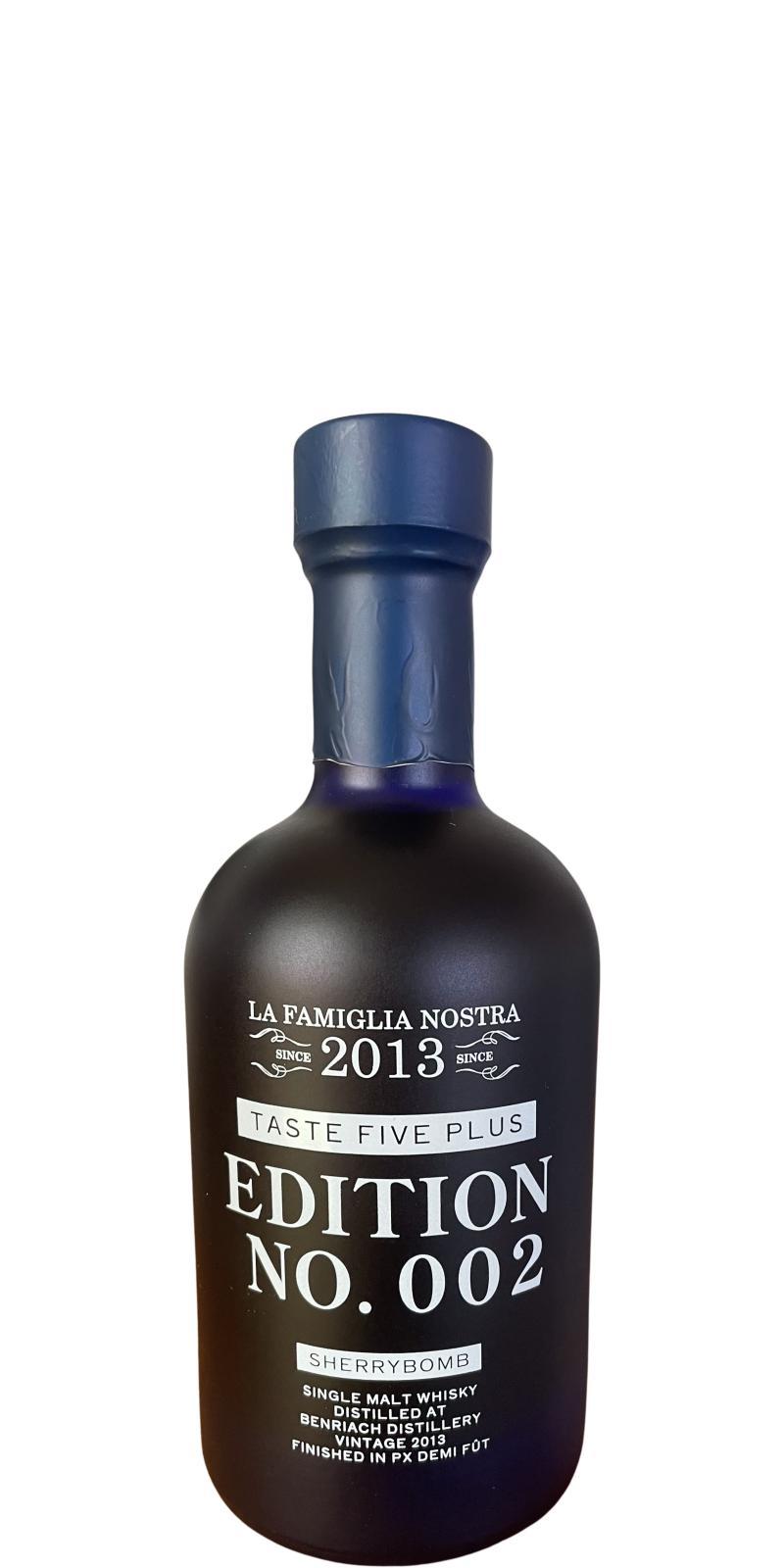 BenRiach 2013 LFN Taste Five Plus Edition 002