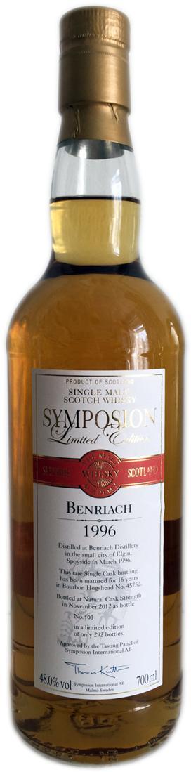 BenRiach 1996 SIAB The Malt Whisky Academy
