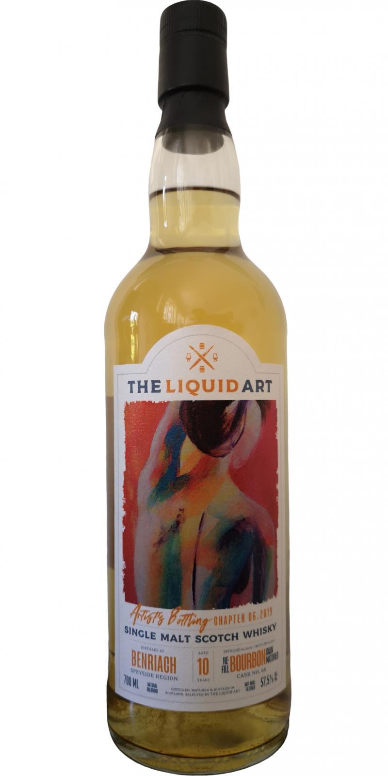 BenRiach 2008 TLA Artist's Bottling - Chapter 06.2019